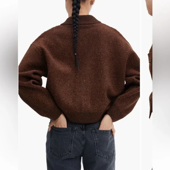 Bomber cardigan - Picture 3 of 8